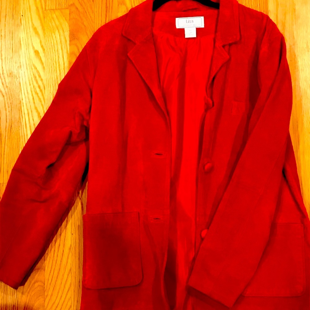 Suede Jacket/ Blazer
